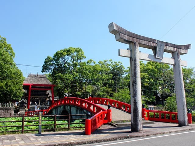 青井阿蘇神社・禊橋