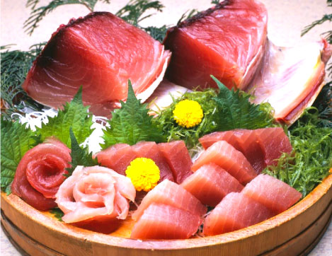 生マグロの水揚げ量日本一