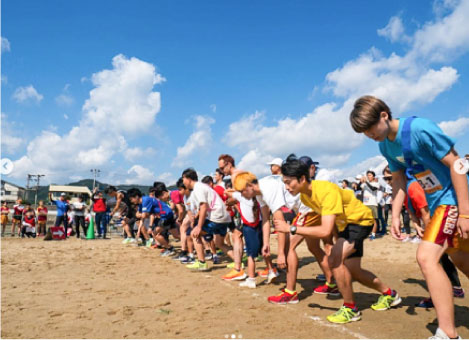 昨年度開催「西尾トンボロ駅伝大会」の様子