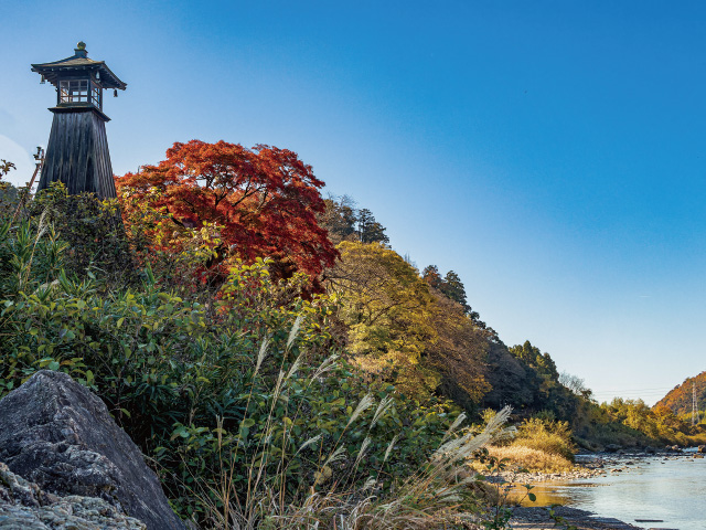 上有知湊（川湊灯台）