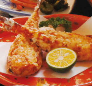 ふぐの唐揚げ
