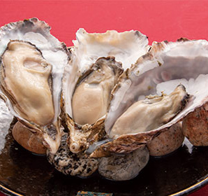 蒸し牡蠣