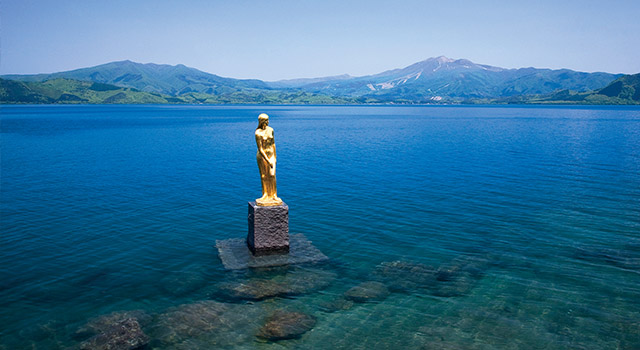 田沢湖（たつこ像）
