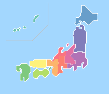 日本地図
