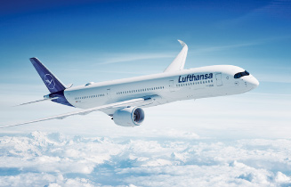 ルフトハンザ航空機影イメージ