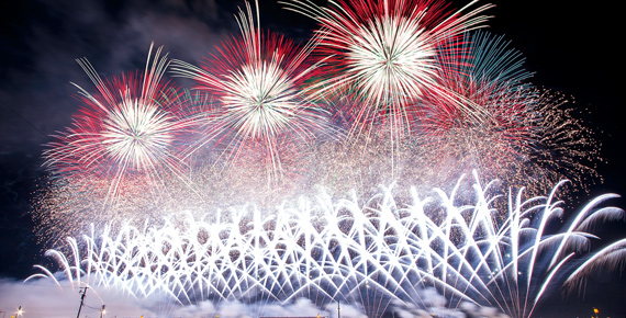 大曲・全国花火競技大会の写真