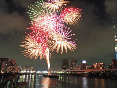 隅田川花火大会の写真