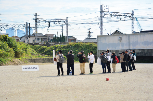 過去の枇杷島分岐撮影会の様子
