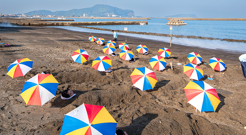 指宿　砂むし温泉