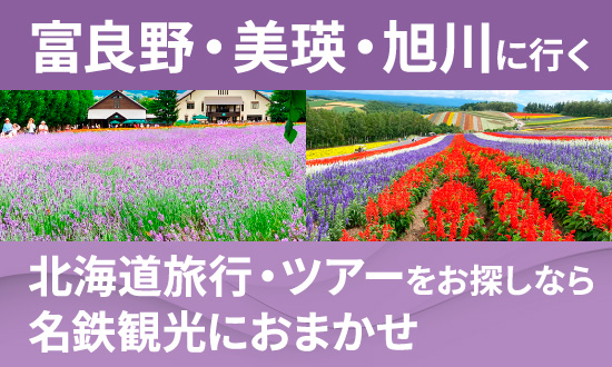 富良野・美瑛・旭川に行く北海道旅行・ツアー