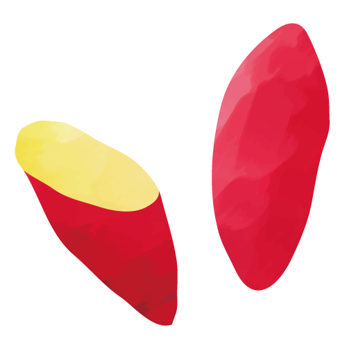 さつまいも　イラスト