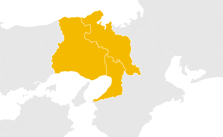 関西周辺地図