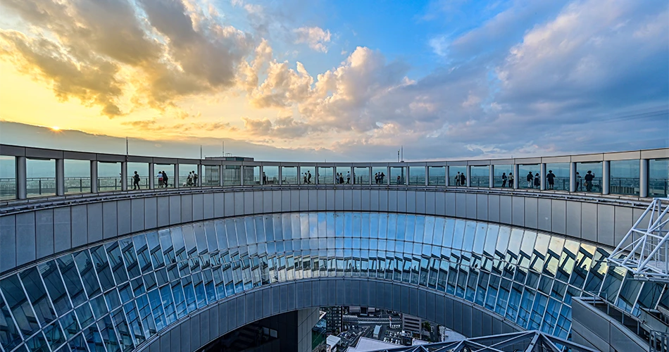 梅田スカイビル 空中庭園展望台