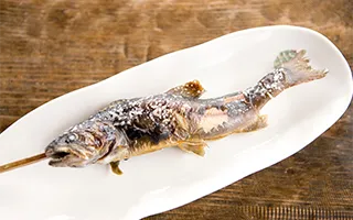 谷地温泉の名物