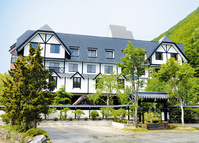 穂高荘山のホテル