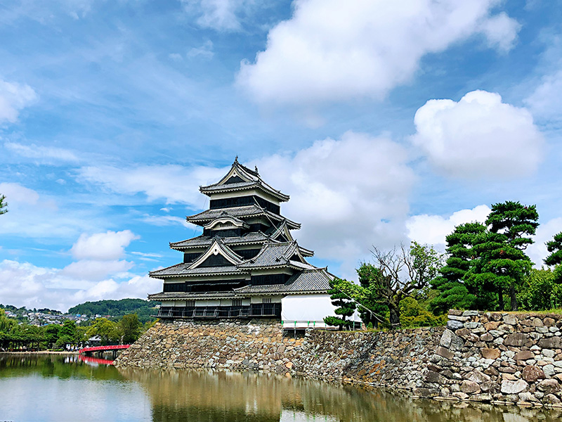 The national treasure Matsumoto castle