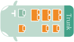 >TOYOTA HiAce Grand Cabin Layout