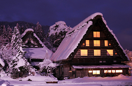 World Heitage Site, Shirakawa-go Light-up and Takayama One Day Bus Tour with English Speaking Staff, Departing from Nagoya