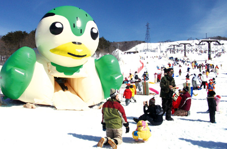 [Family/Beginners Plan] Snowboard and Ski and Snow Play at Hirugano Kogen Ski Resort One Day Bus Tour with English Brochure