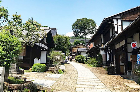 나카센도의 역참 마을 '마고메'를 산책해보자