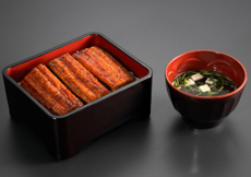 Enjoy roasted eel lunch box at Restaurant Tateyama!