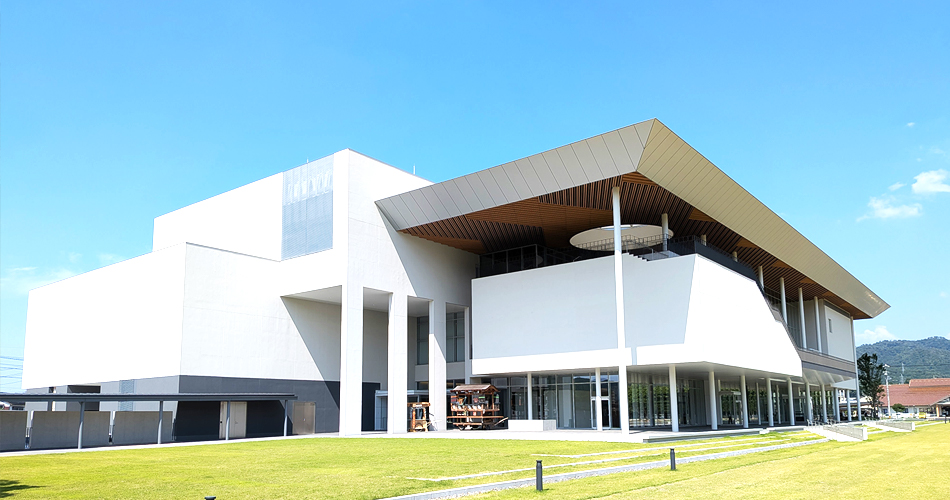 Tottori Prefectural Museum of Art -Exterior- [Illustrative Photography]