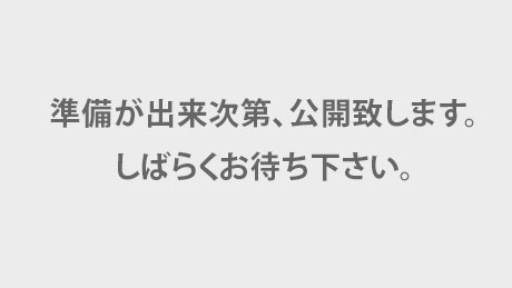 準備が出来次第、公開致します。しばらくお待ち下さい。